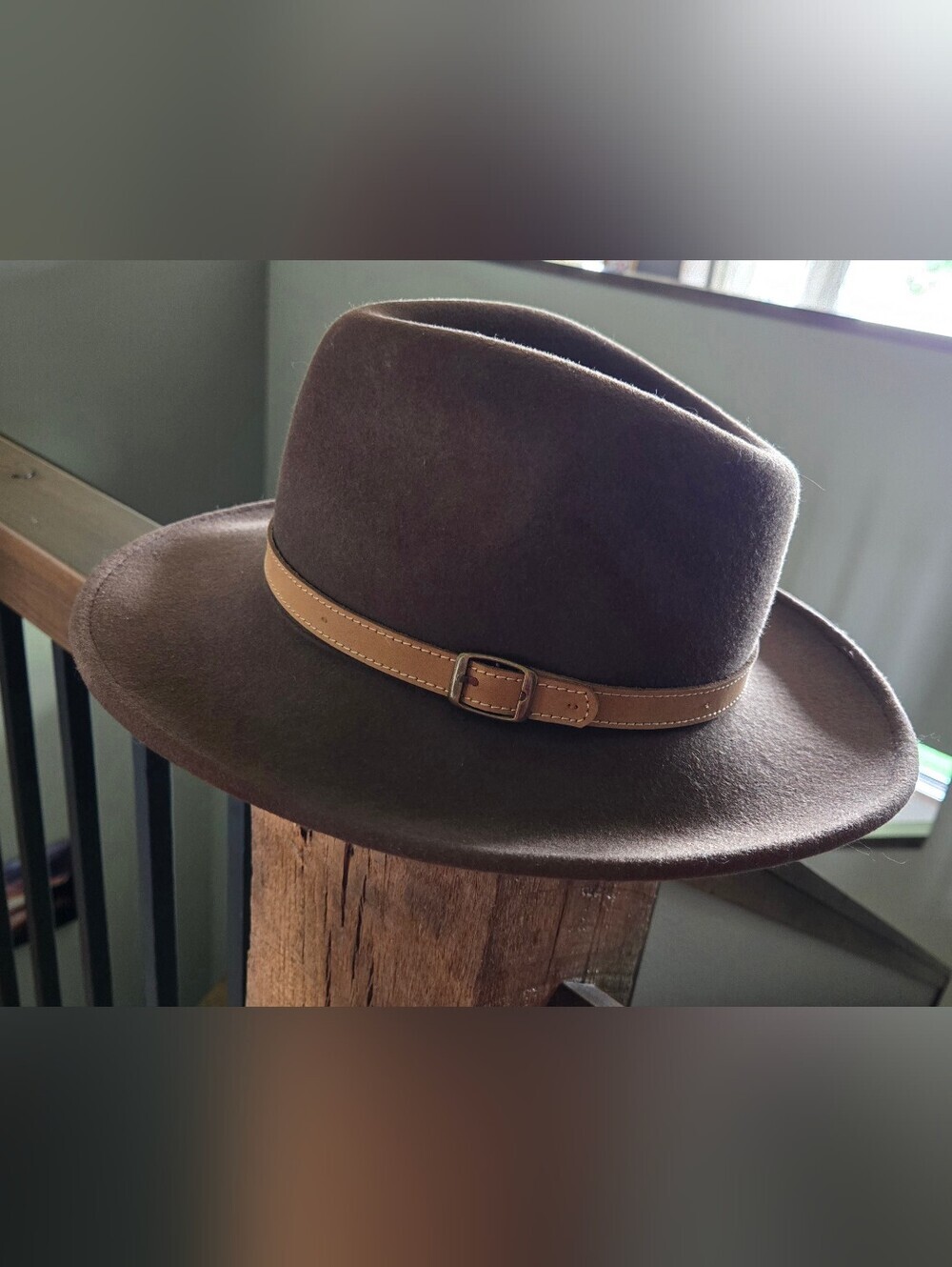 American hat makers freedom wool Brown Fedora Hat Cowboy Festival Western Travel